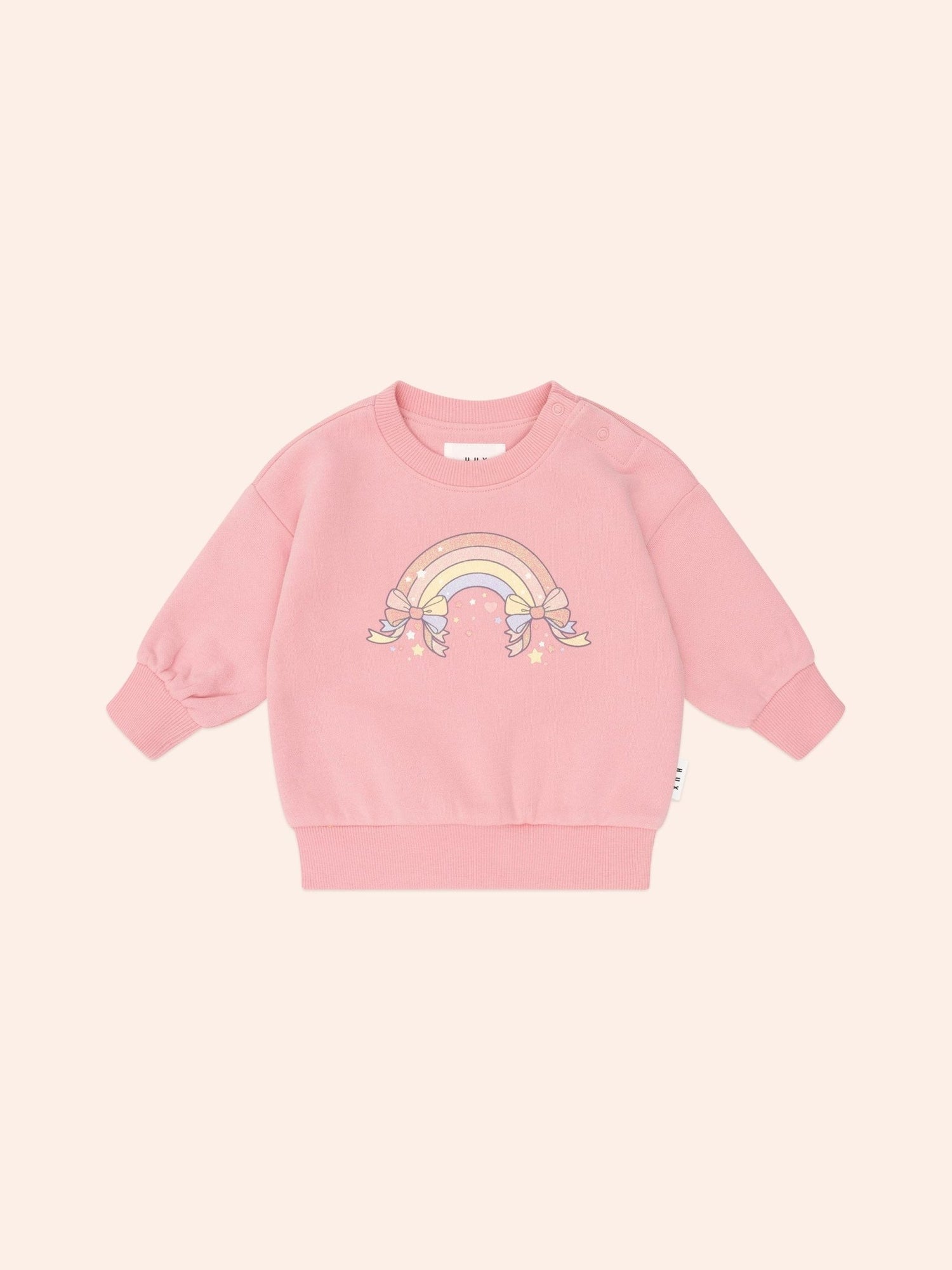 Huxbaby Whimsical Rainbow Sweatshirt Huxbaby