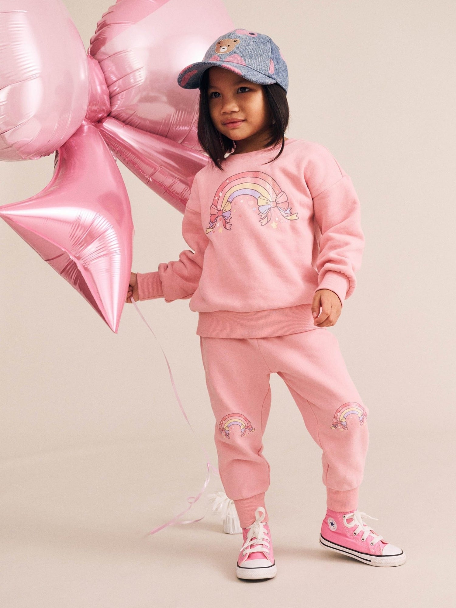 Huxbaby Whimsical Rainbow Sweatshirt Huxbaby