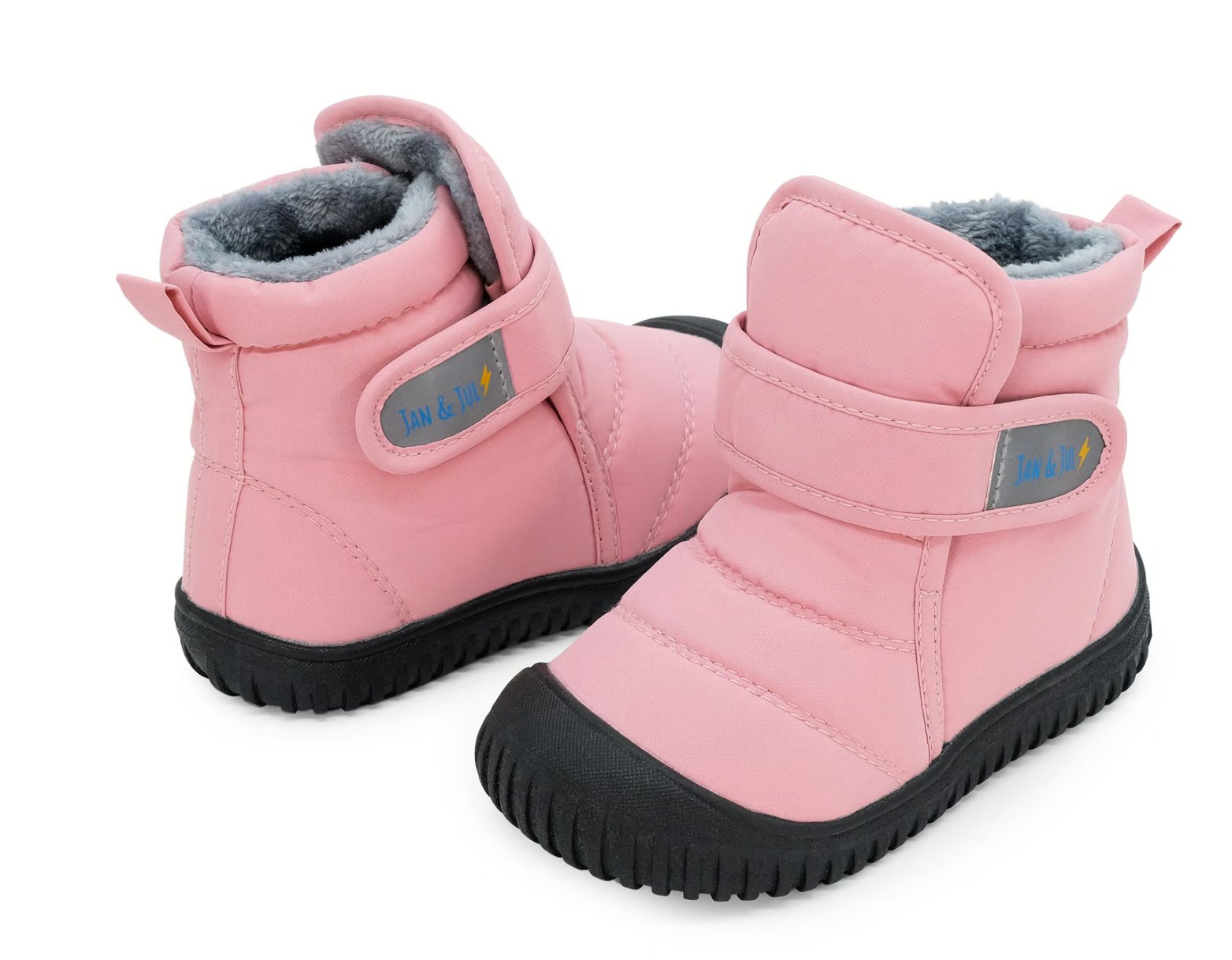 Jan &amp; Jul Jan &amp; Jul Kids Insulated Ankle Boots | Dusty Pink Jan &amp; Jul