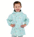 Jan & Jul Kids Fleece Lined Rain Jackets | Minty Forest Jan & Jul