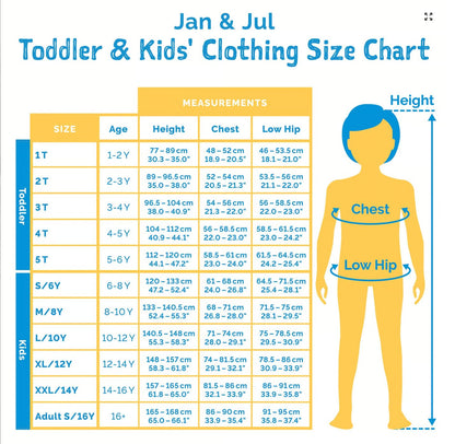 Jan &amp; Jul Kids Fleece Lined Rain Jackets | Yellow Jan &amp; Jul