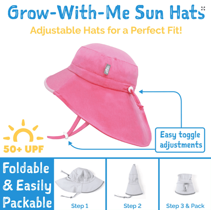 Jan &amp; Jul Kids Water Repellent Adventure Hats | Watermelon Jan &amp; Jul