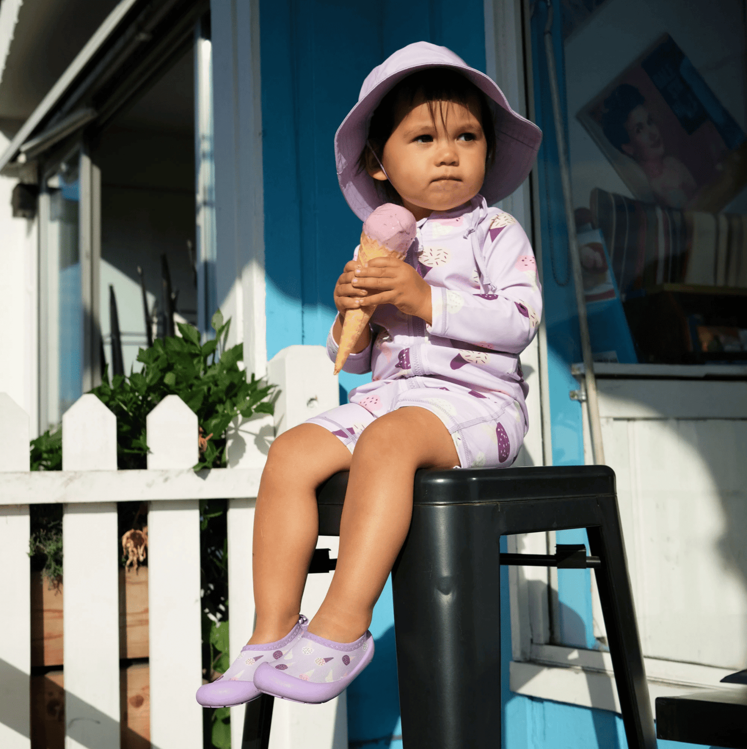 Jan &amp; Jul Kids Water Shoes | Lavender Ice Cream Jan &amp; Jul