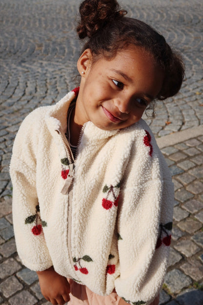 Konges Sløjd Jody Teddy Jacket - Cherry Konges Sløjd