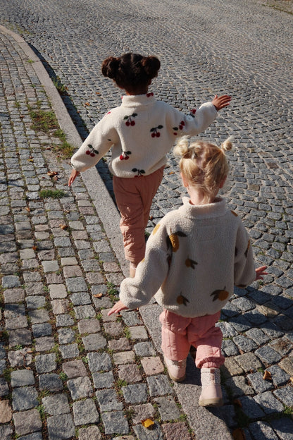 Konges Sløjd JODY TEDDY JACKET GRS - MON GRAND CITRON Konges Sløjd