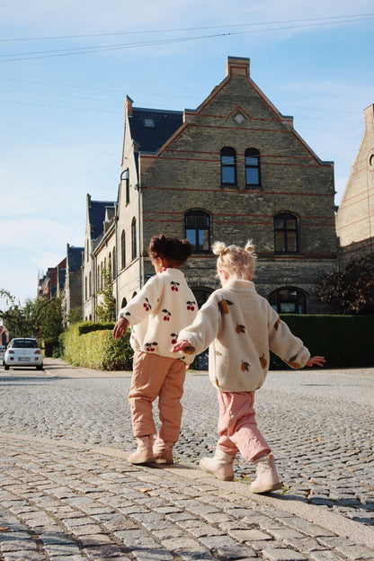 Konges Sløjd JODY TEDDY JACKET GRS - MON GRAND CITRON Konges Sløjd