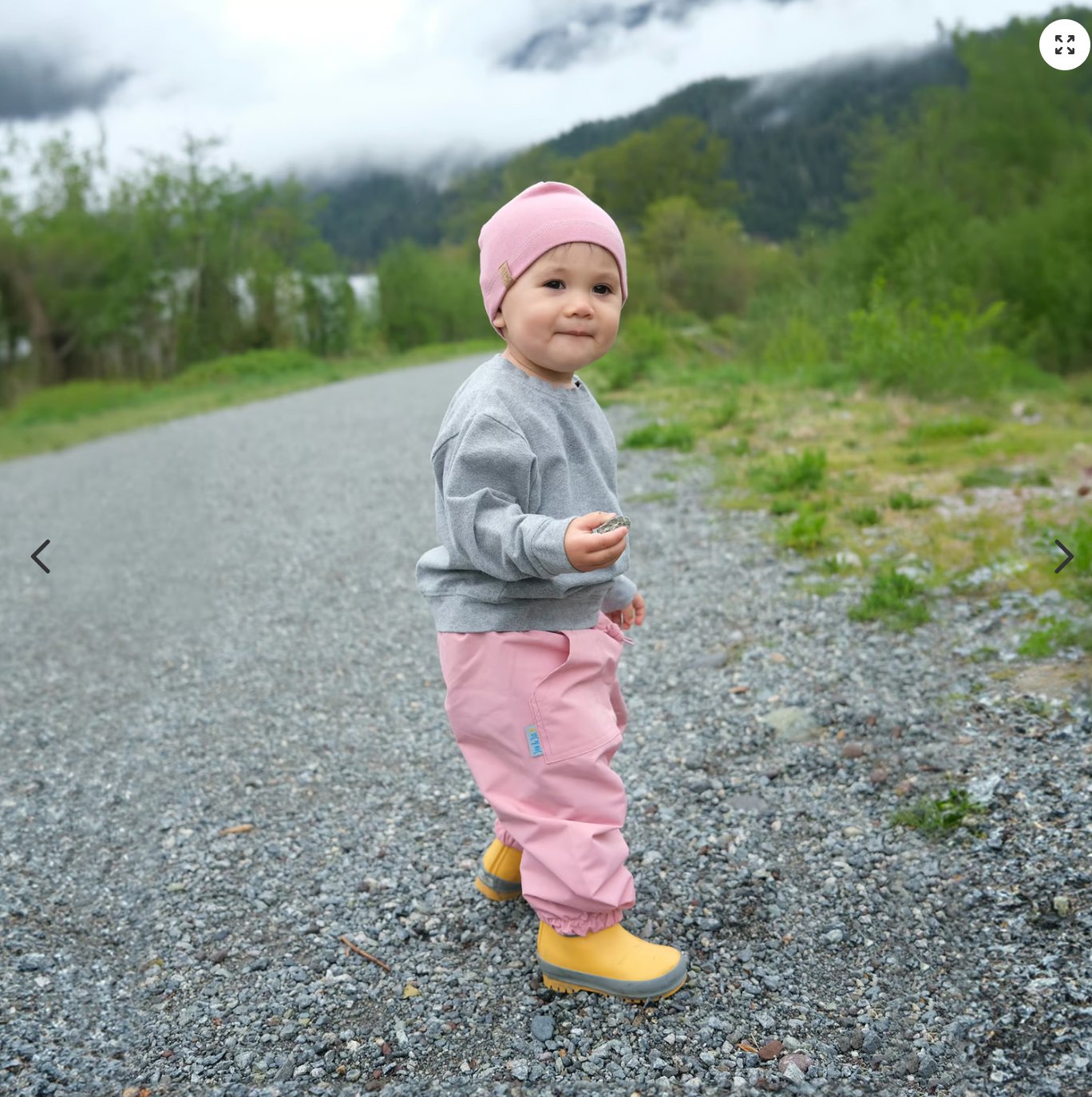 Jan &amp; Jul Kids Single Layer Rain Pants | Dusty Pink Jan &amp; Jul