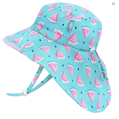 Jan &amp; Jul Kids Water Repellent Adventure Hats | Watermelon Jan &amp; Jul