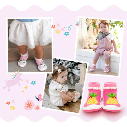 Komuello first walker baby sock shoes - Mermaid Sisters Komuello