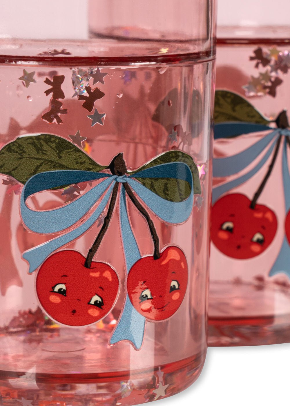 Konges Sløjd 2 Pack Glitter Cups - Cherry Bow Konges Sløjd