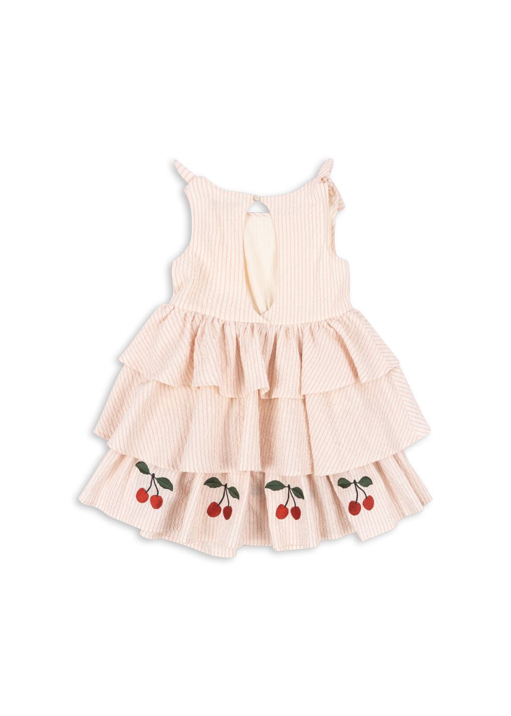 Konges Sloejd Ellie Dress in Cherry Seersucker Konges Sløjd