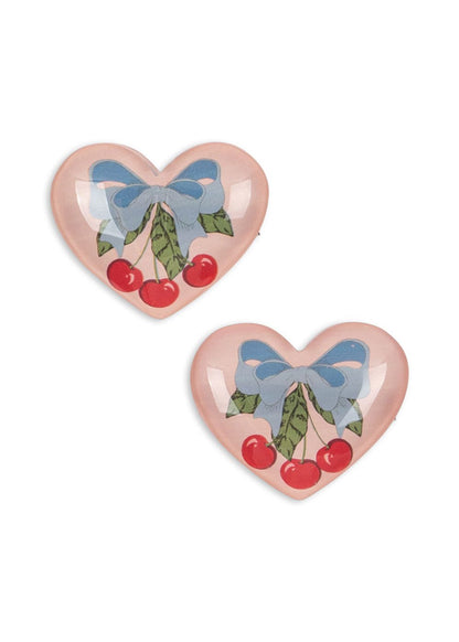 Konges Sløjd 2 PACK VILMA HAIR CLIP - amarena Konges Sløjd