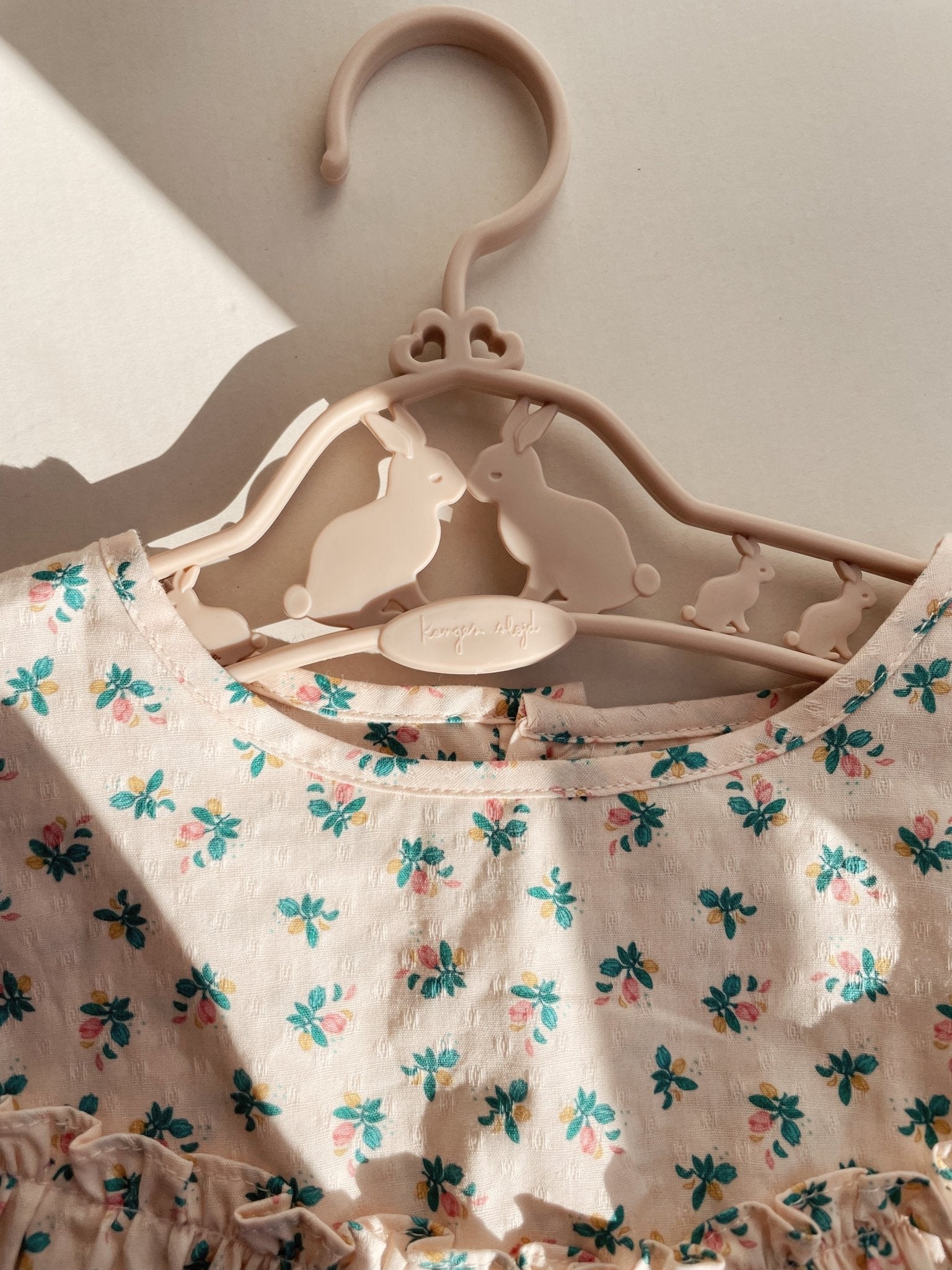 Konges Sløjd 5 - Pack Bunny Hangers – Cream Konges Sløjd