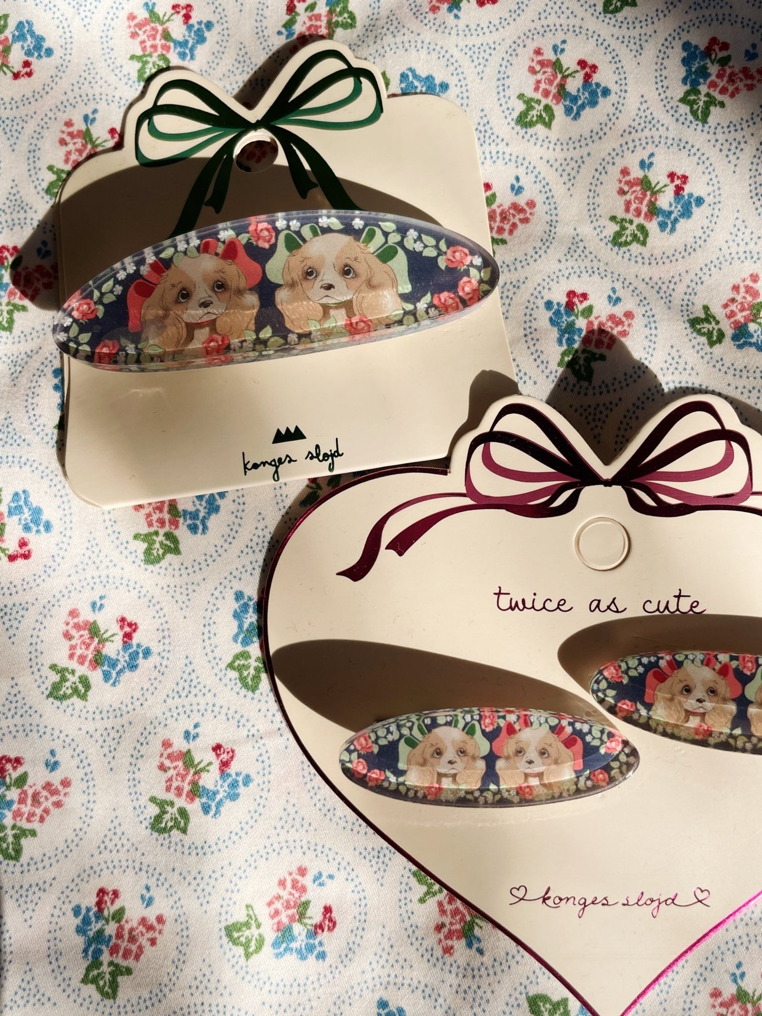Konges Sløjd AGNES HAIR BARRETTE - puppy Konges Sløjd Limited Collection