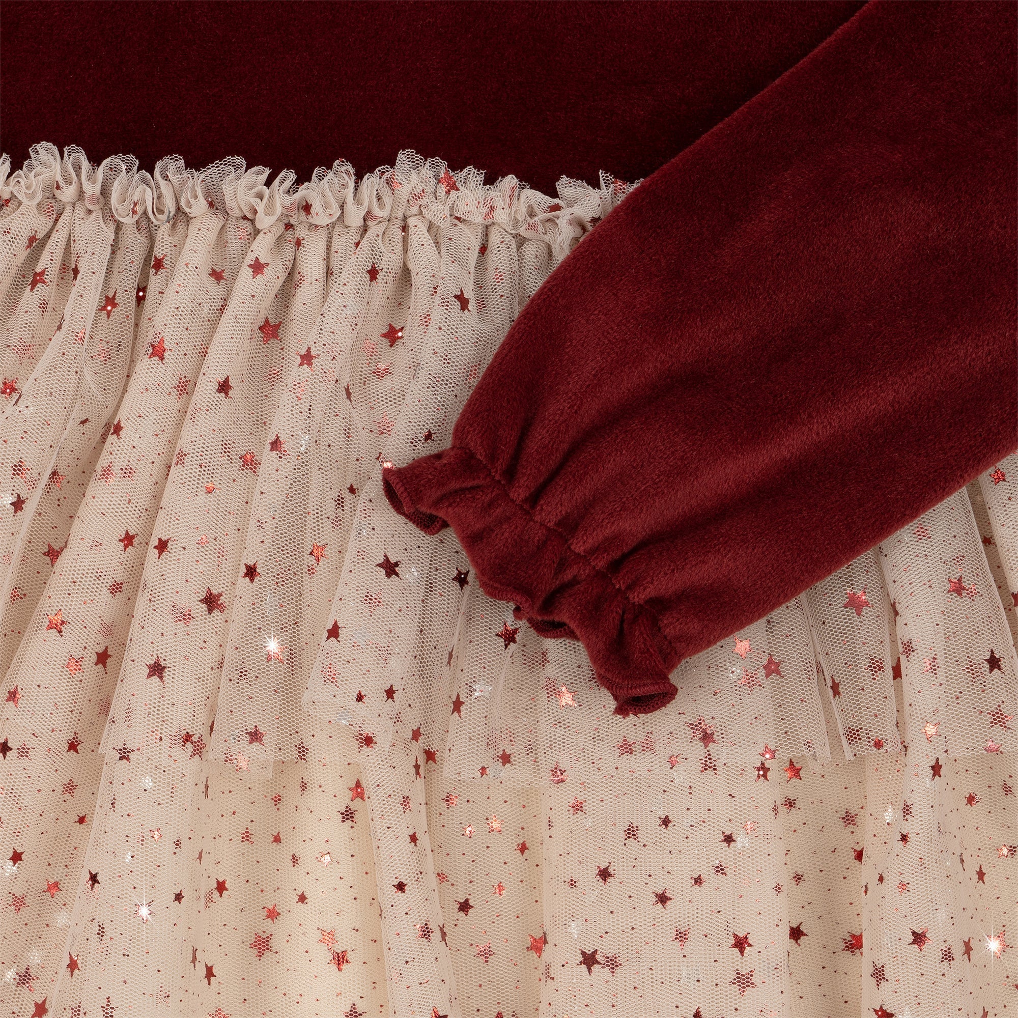 Konges Sløjd Belis Velvet Dress Red Dahlia Konges Sløjd