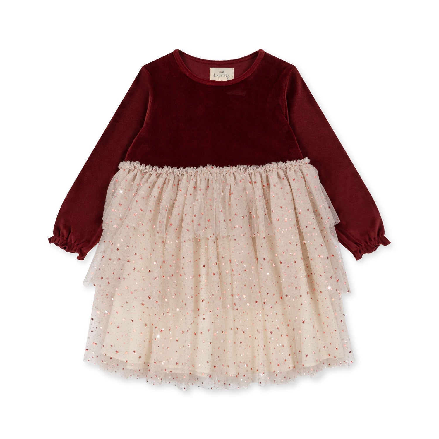 Konges Sløjd Belis Velvet Dress Red Dahlia Konges Sløjd