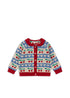 Konges Sløjd BELOU KNIT CARDIGAN - CHERRY STRIPE Konges Sløjd