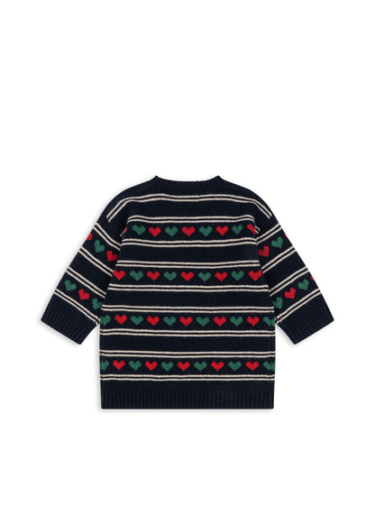 Konges Sløjd BELOU KNIT DRESS - heart Konges Sløjd New Collection