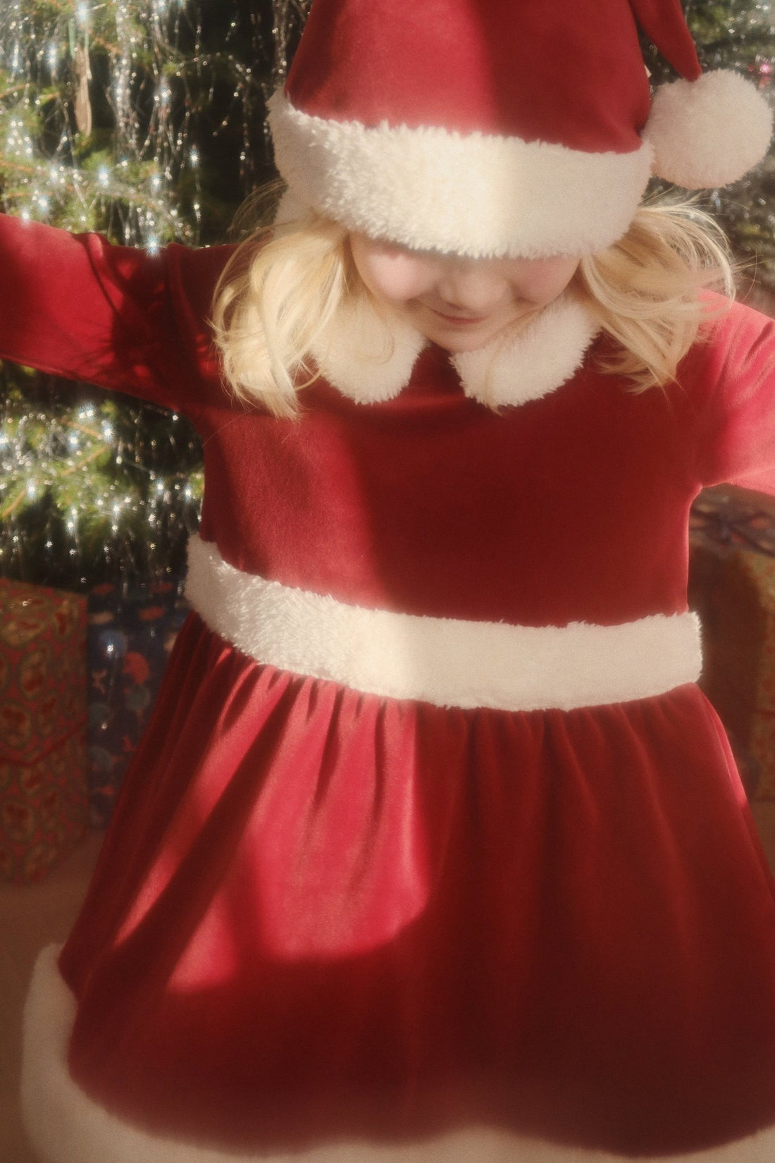 Konges Sløjd CHRISTMAS DRESS - red dahlia Konges Sløjd New Collection