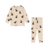 Konges Sløjd Christmas Teddy Basic Blouse/Pants Set Konges Sløjd