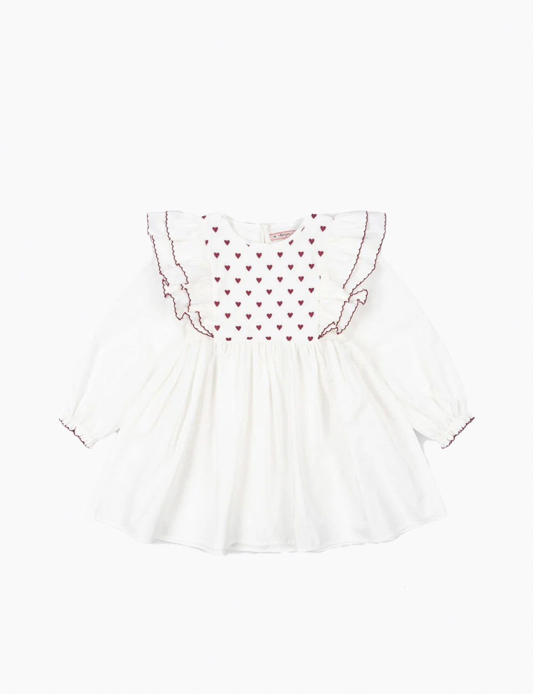 Konges Sløjd Coeur Dress in Pure White Konges Sløjd