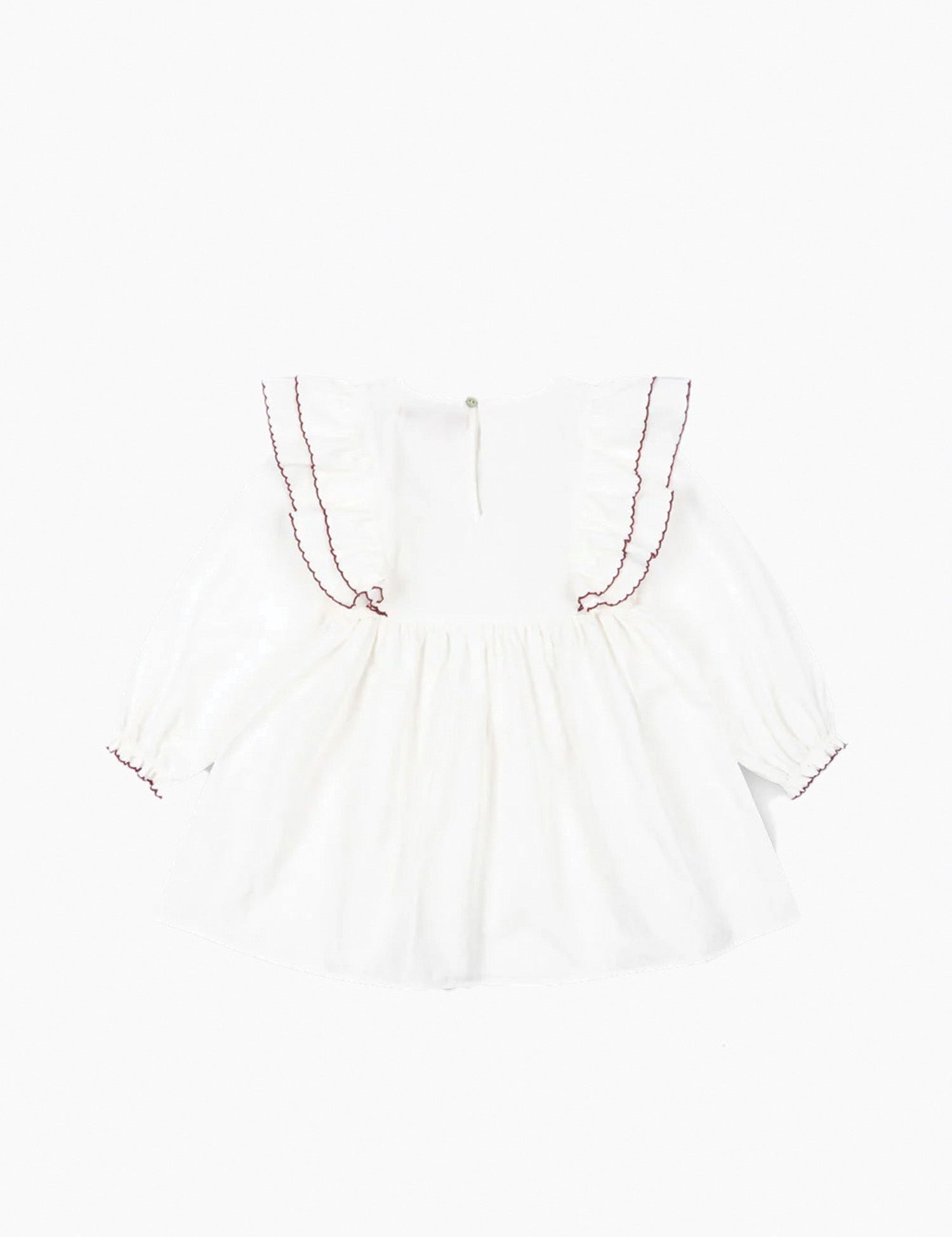 Konges Sløjd Coeur Dress in Pure White Konges Sløjd