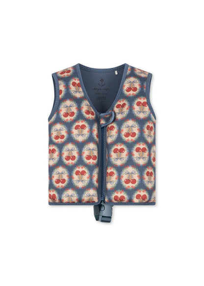 Konges Sløjd ELLIS SWIM VEST - cherry bow blue Konges Sløjd