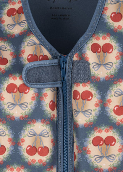 Konges Sløjd ELLIS SWIM VEST - cherry bow blue Konges Sløjd