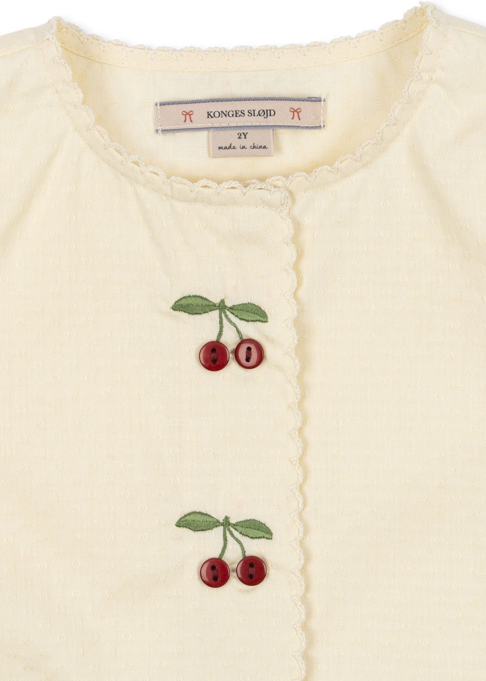 Konges Sløjd EVIA CHERRY DRESS - cloud cream Konges Sløjd New Collection