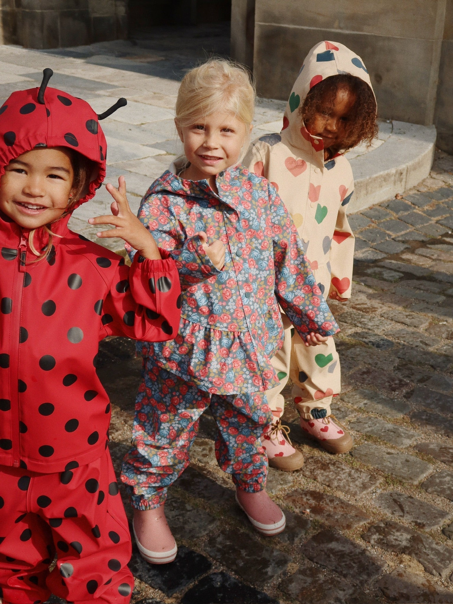 Konges Sløjd FAIRE RAIN SET - bon coeur coloré Konges Sløjd