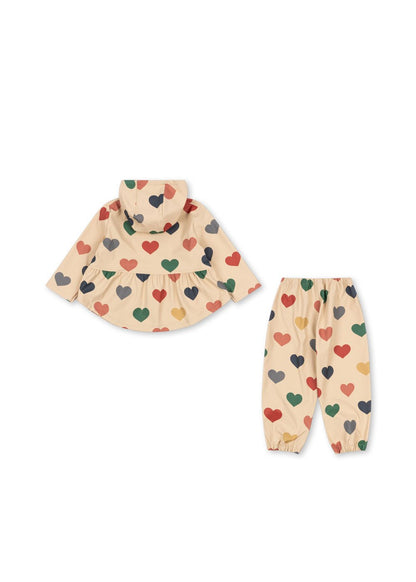 Konges Sløjd FAIRE RAIN SET - bon coeur coloré Konges Sløjd