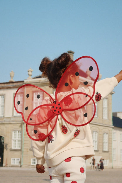 Konges Sløjd FAIRY LADYBUG COSTUME - ladybug glitter Konges Sløjd