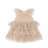 Konges Sløjd FAYETTE DRESS - swan glitter Konges Sløjd