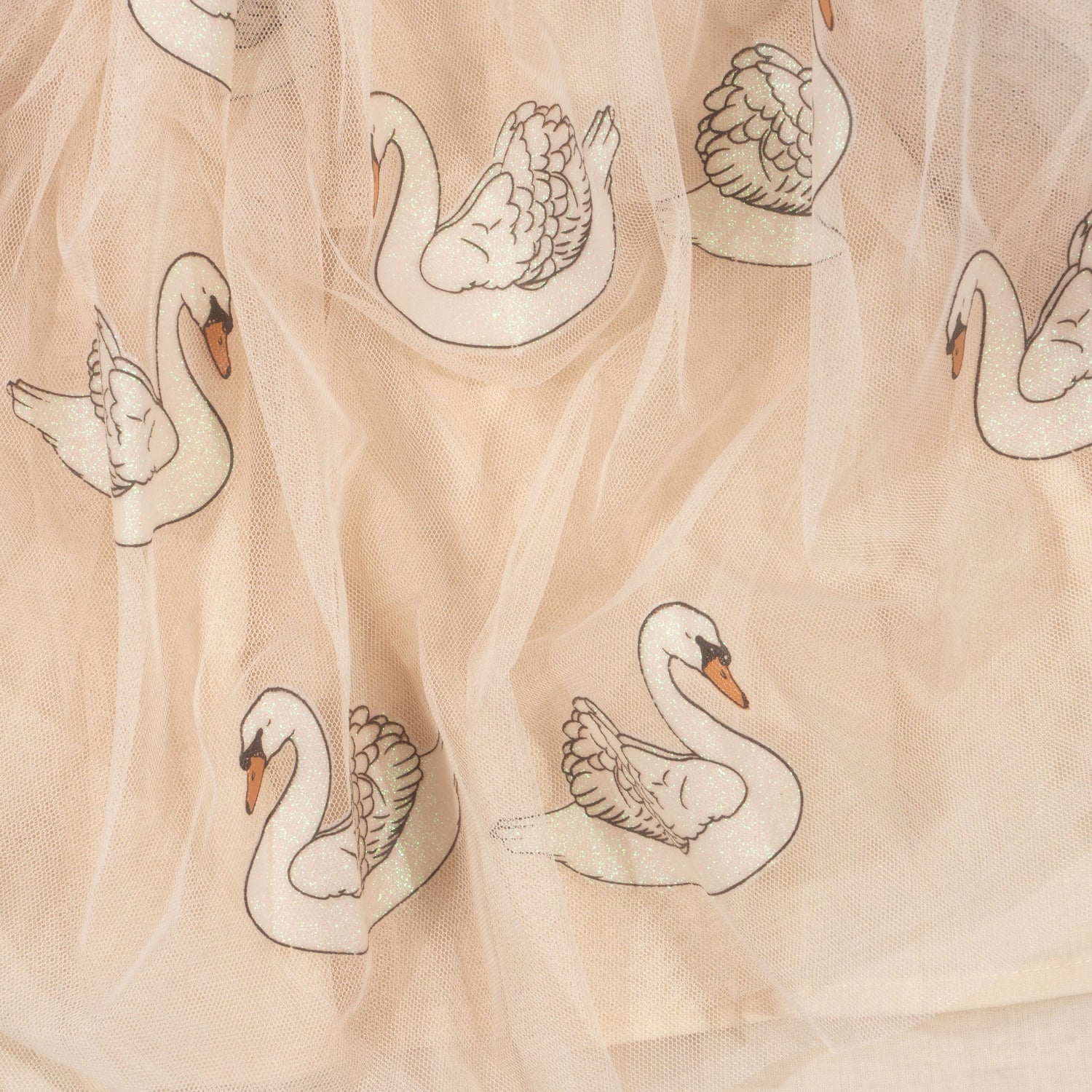 Konges Sløjd FAYETTE DRESS - swan glitter Konges Sløjd