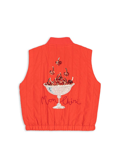 Konges Sløjd JUNO VEST - fiery red Konges Sløjd New Collection