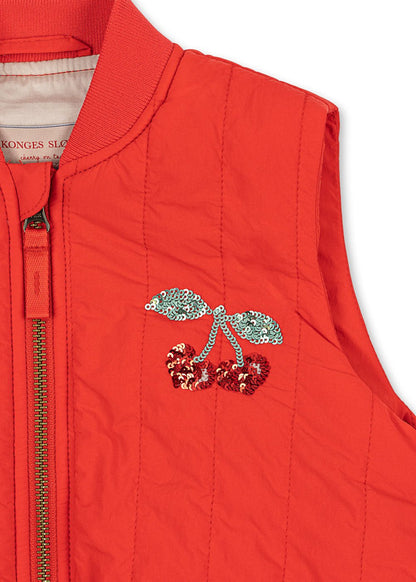 Konges Sløjd JUNO VEST - fiery red Konges Sløjd New Collection