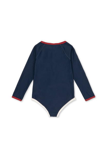 Konges Sløjd LAGUNA LONG SLEEVE SWIMSUIT - estate blue Konges Sløjd New Collection