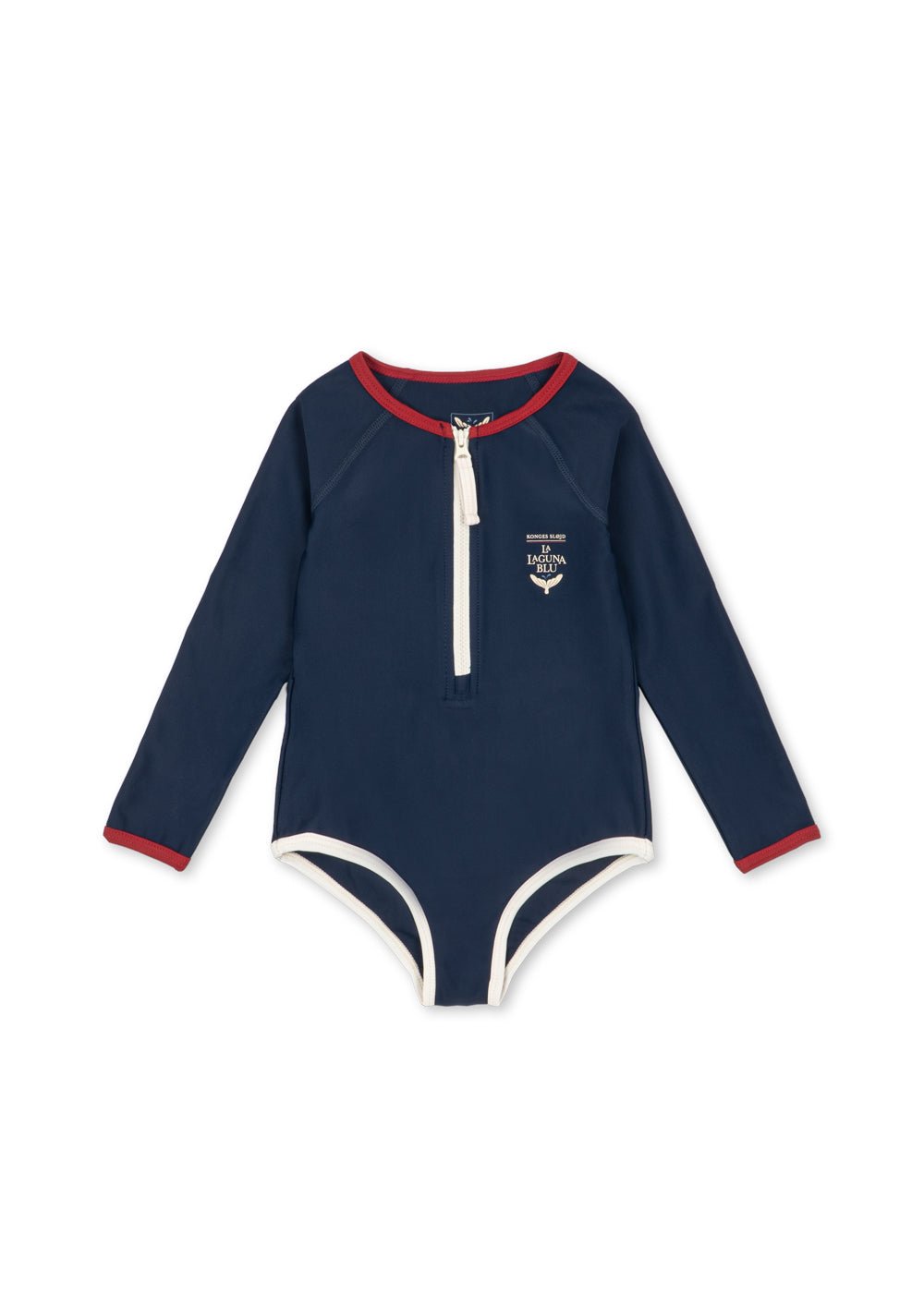 Konges Sløjd LAGUNA LONG SLEEVE SWIMSUIT - estate blue