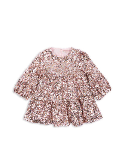 Konges Sløjd Lila Sequina Dress GREY/ROSA konges sløjd