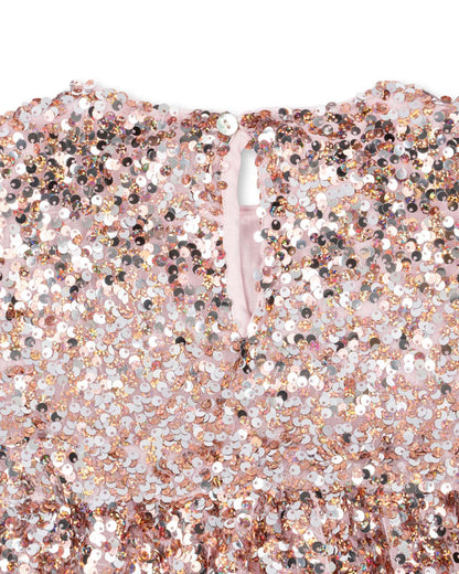 Konges Sløjd Lila Sequina Dress GREY/ROSA konges sløjd