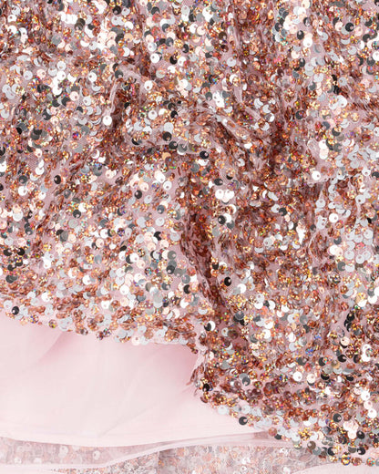 Konges Sløjd Lila Sequina Dress GREY/ROSA konges sløjd