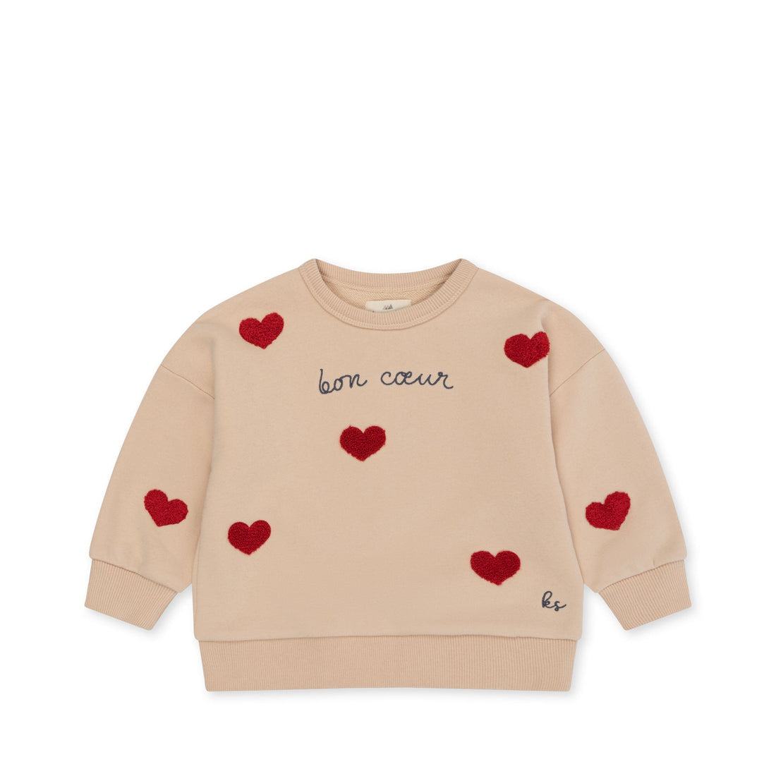 Konges Sløjd Lou Sweatshirt – Shifting Sand | Organic Kids Pullover Konges Sløjd