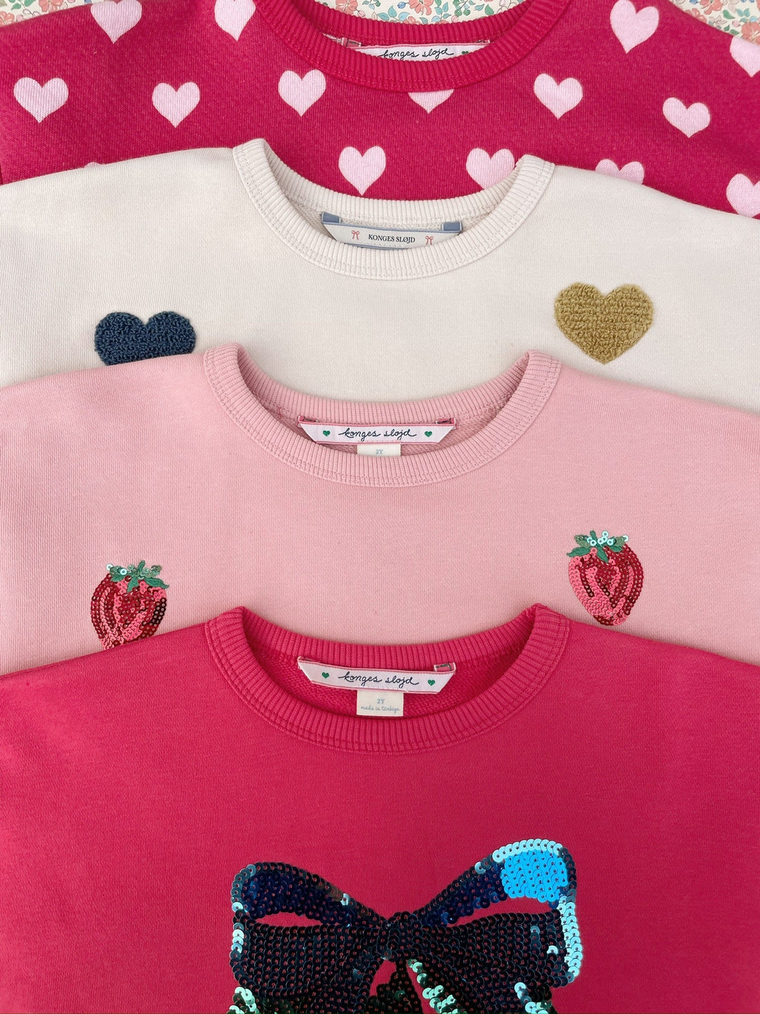 Konges Sløjd LOUPY LOU SWEAT SHIRT - amour jazzy Konges Sløjd New Collection
