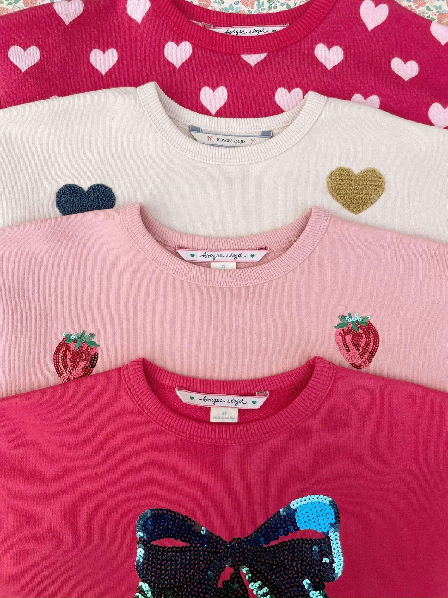 Konges Sløjd LOUPY LOU SWEAT SHIRT - amour jazzy Konges Sløjd New Collection
