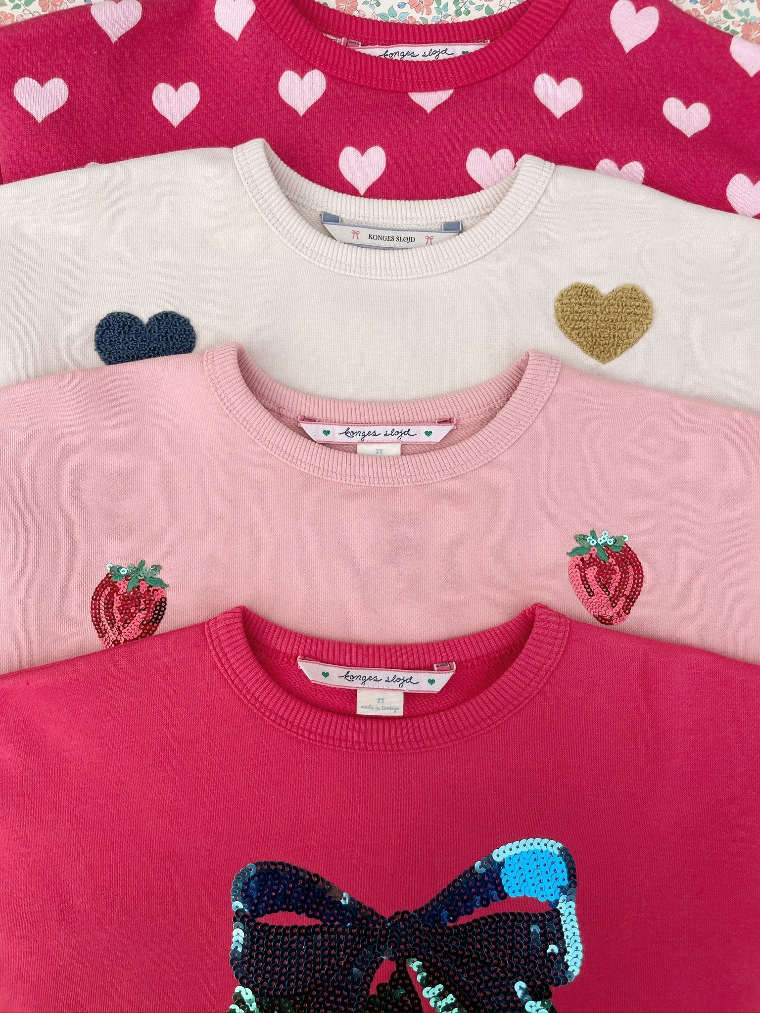Konges Sløjd LOUPY LOU SWEAT SHIRT - amour jazzy Konges Sløjd New Collection
