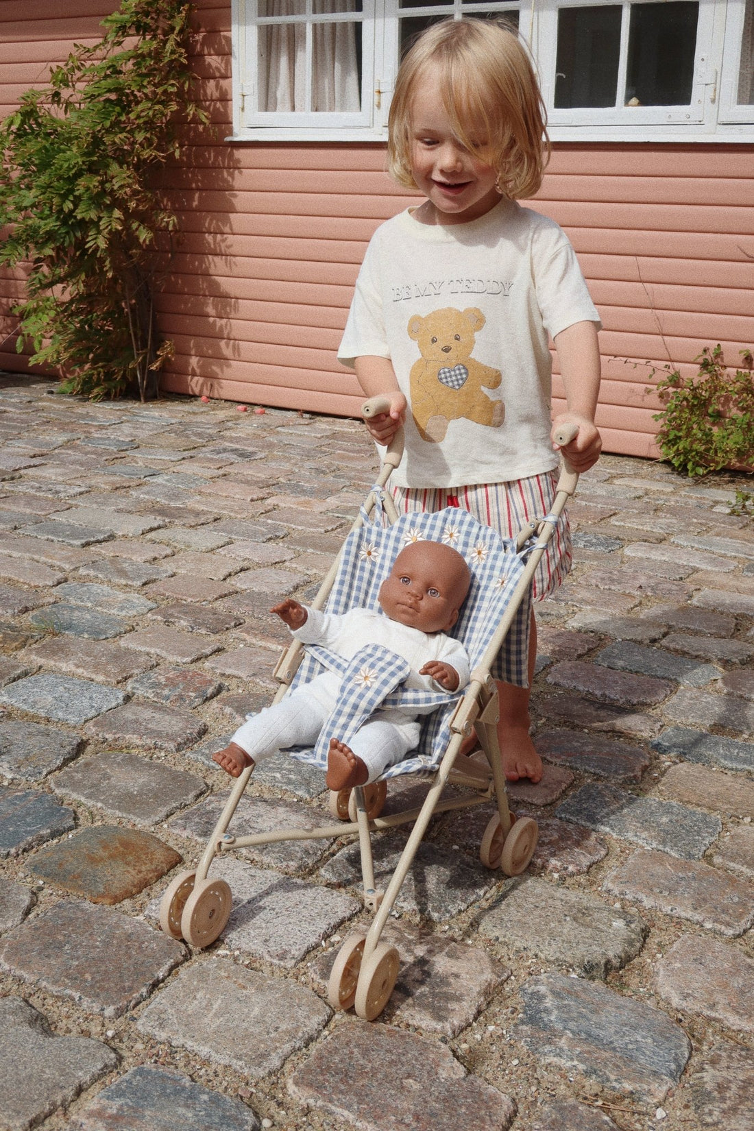 Konges Sløjd MARLON SHORTS GOTS - ANTIQUE STRIPE Konges Sløjd
