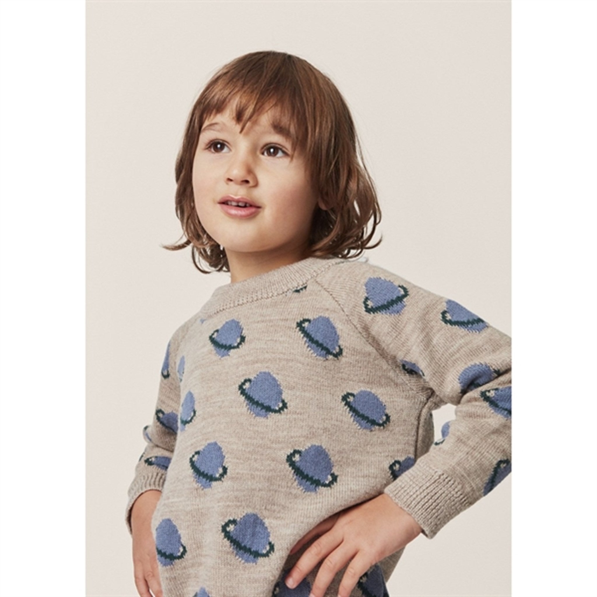 Konges Sløjd Planet Belou Knit Wool Blouse Konges Sløjd