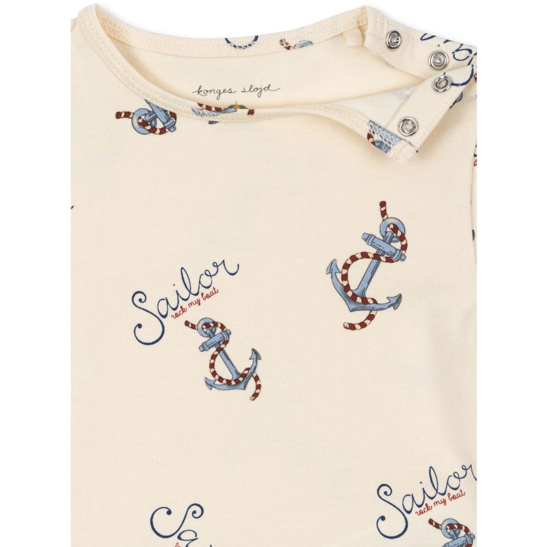 Konges Sløjd Rock My Boat SS Bodysuit GOTS – Basic Konges Sløjd