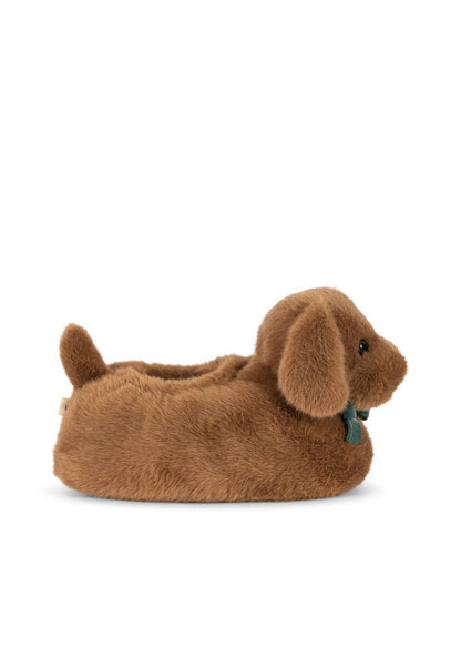 Konges Sløjd SAUSAGE DOG FOOTIES - chicory coffe Konges Sløjd Limited Collection