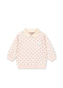 Konges Sløjd SPOTTY LONG SLEEVE POLO - rosewater dot Konges Sløjd New Collection
